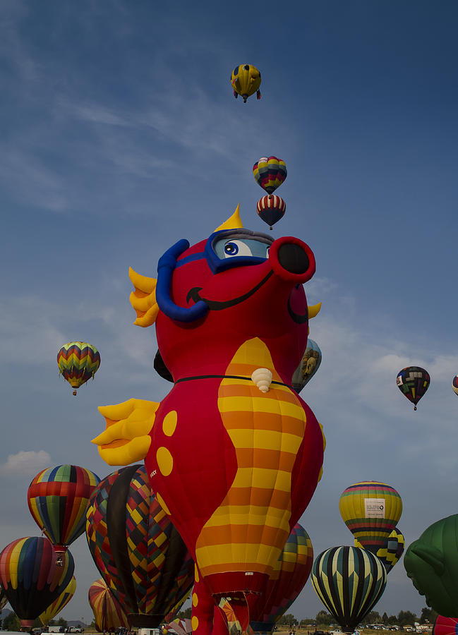 Dragon Balloon Photograph by Rick Mosher