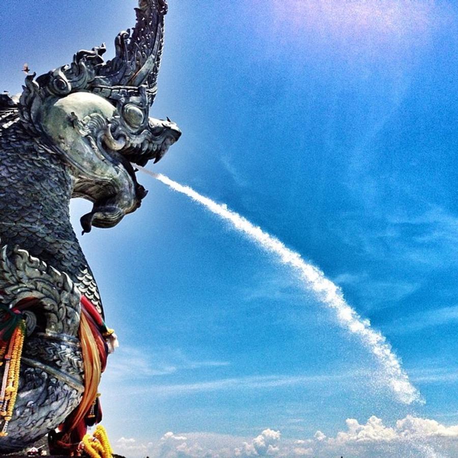 Dragon Photograph - #dragon #blue #sky #skylovers by Kang Choon Wong