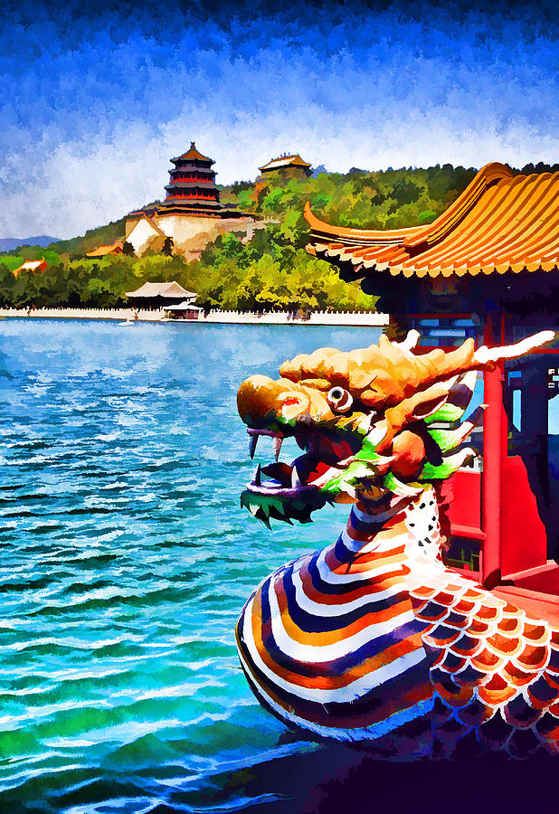 Dragon Boat Photograph by Dennis Cox
