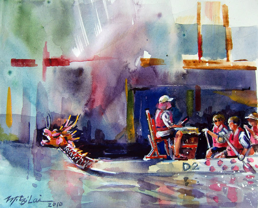 Dragon  - Dragon Boat Race by Mitzi Lai