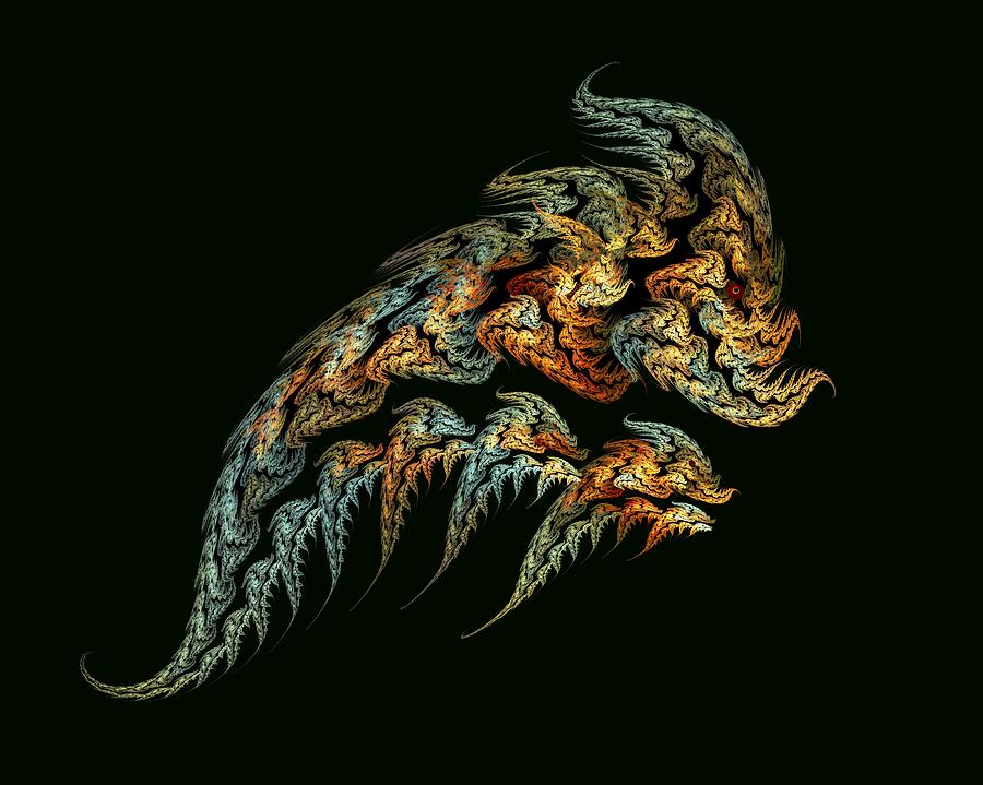 Dragon Brood Digital Art by Doug Morgan