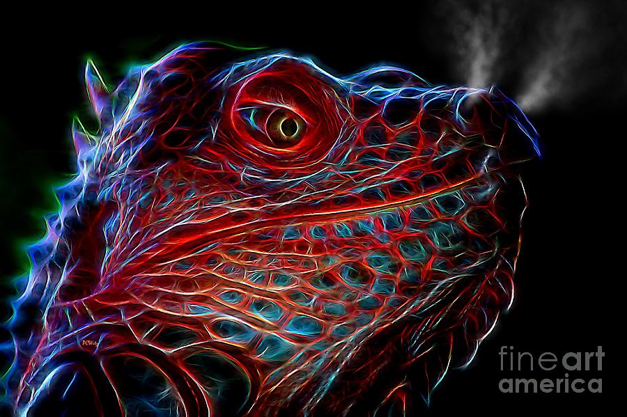 Dragon-iguana-sauras Photograph by Patrick Witz