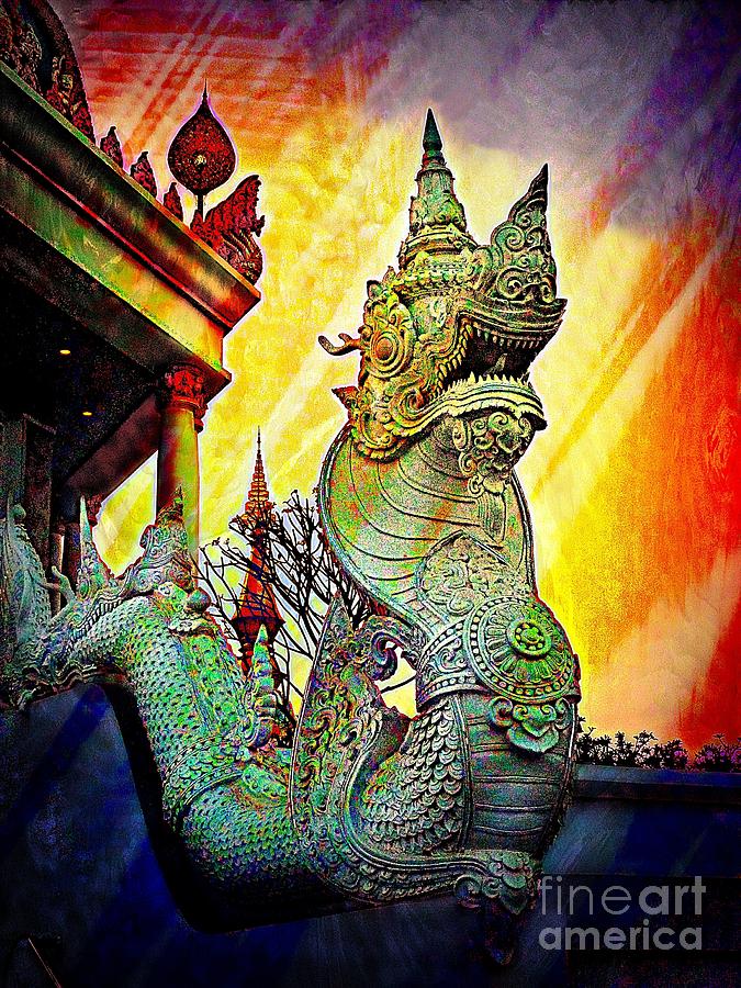 Dragon of The East Digital Art by Ian Gledhill