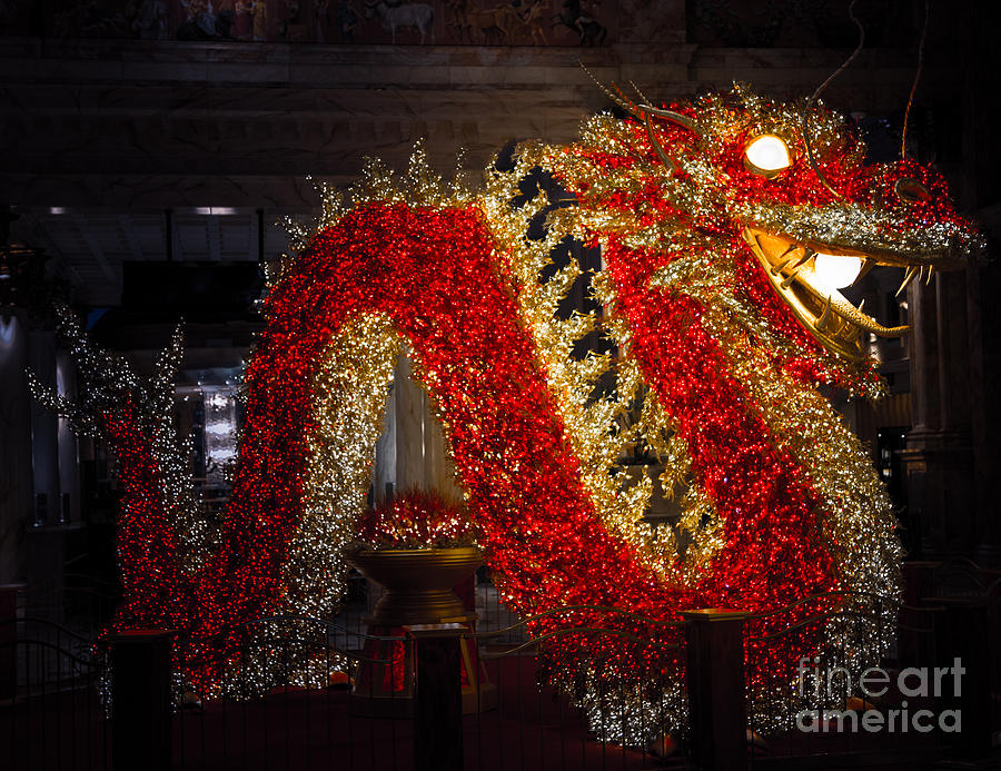 Chinese New Year Photograph - Dragon by Olga Photography