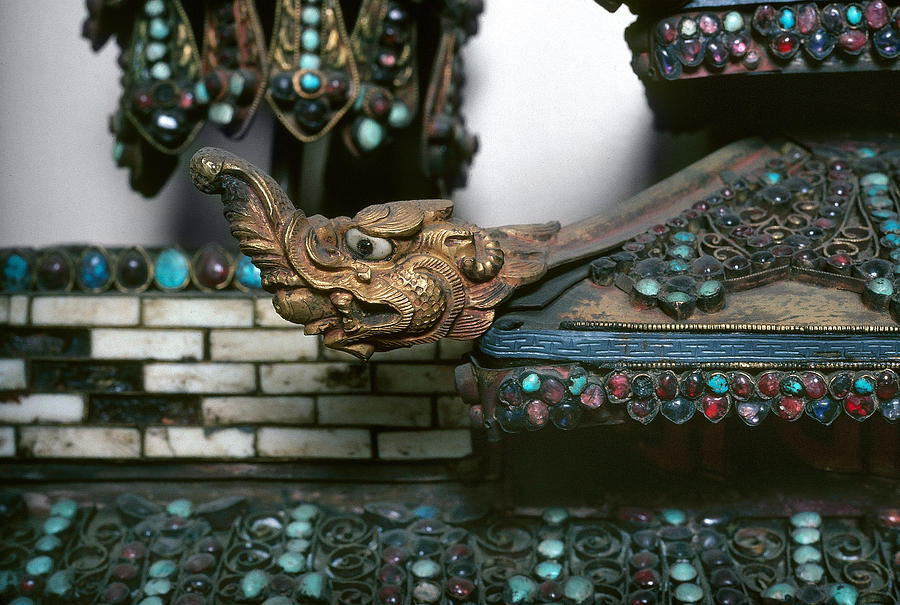 Dragon Ornament Photograph by Granger
