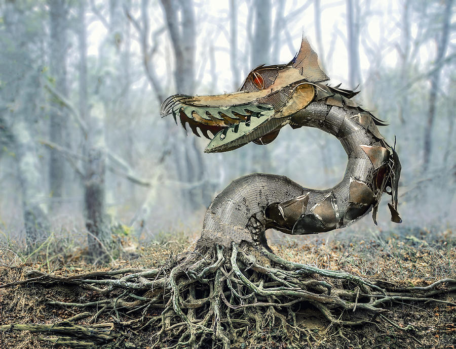Dragon Root Digital Art by Rick Mosher