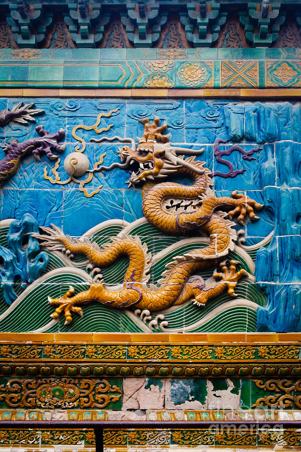 Dragon Wall Photograph by Henrik Lehnerer