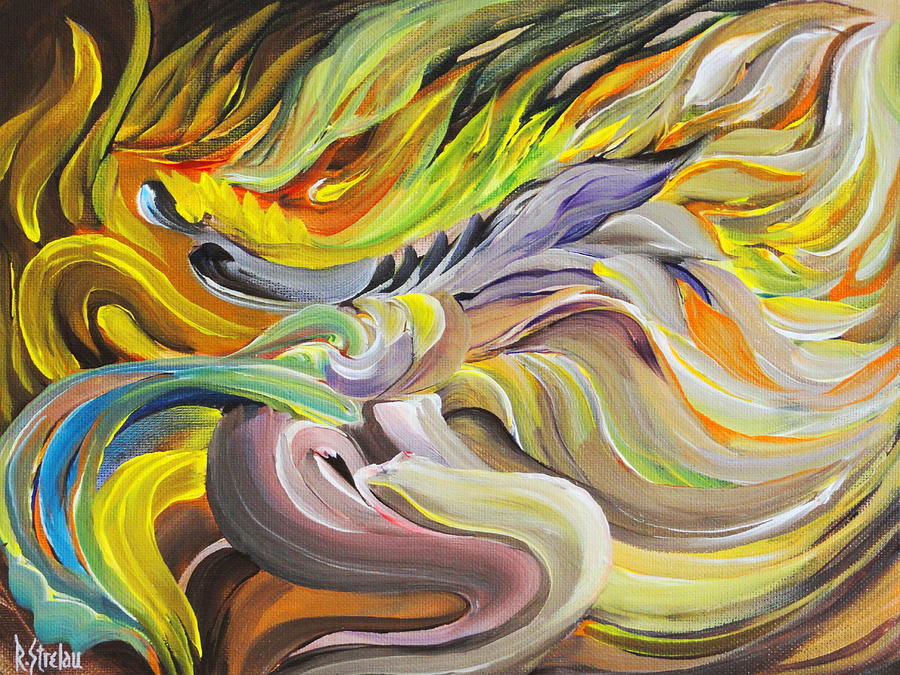 Dragoness Painting by Rodrick Strelau - Fine Art America