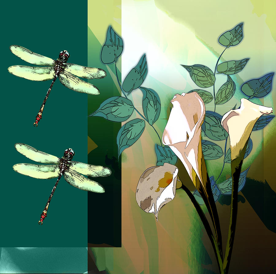 Dragonfly Dream Painting by Regina Femrite