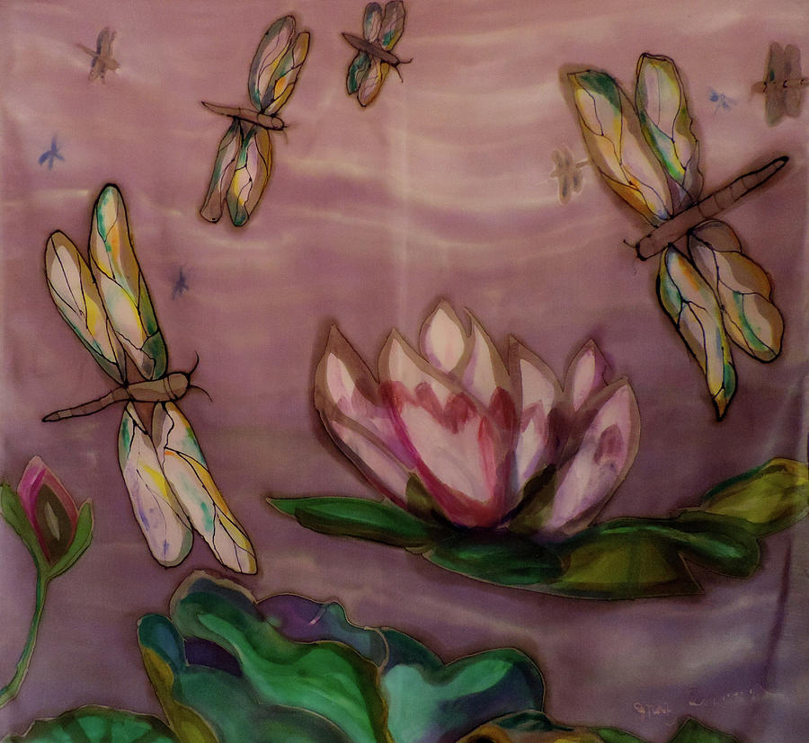 Dragonfly Dream Painting by Mary Gorman
