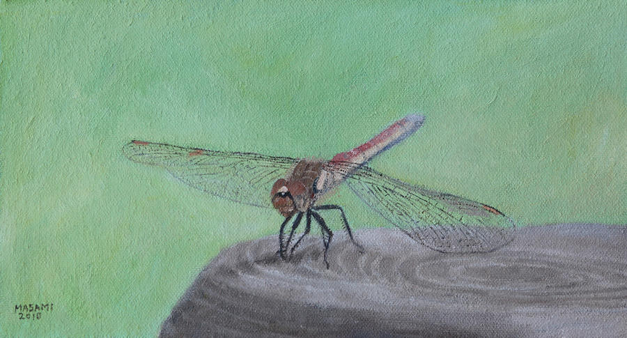 Dragonfly Painting by Masami Iida