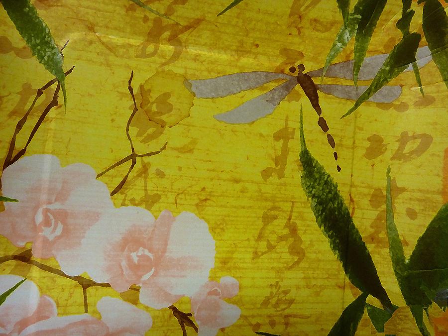 Dragonfly N Roses Photograph by Florene Welebny