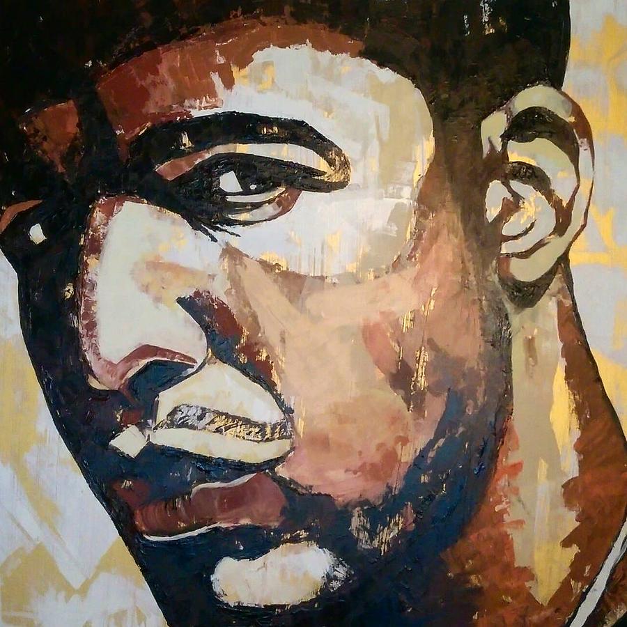 Drake Painting by Femme Blaicasso