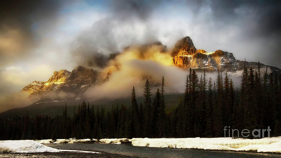 Drama Of The Canadian Rockies 2 Photograph by Bob Christopher