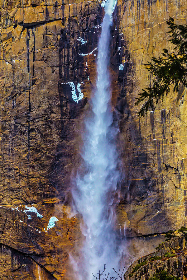 Dramantic Upper Yosemite Falls Photograph by Garry Gay