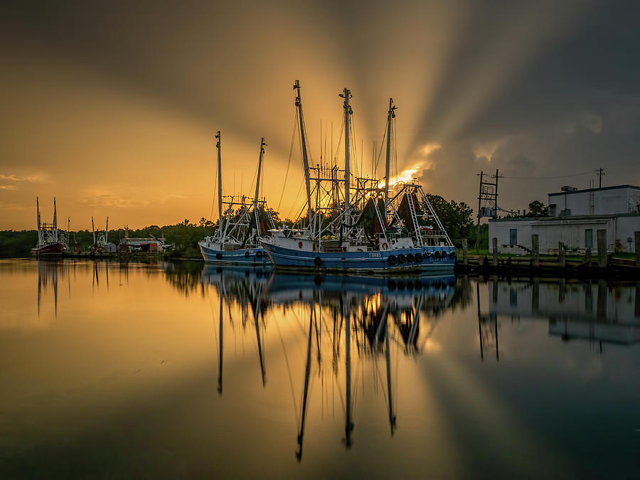 Dramatic Bayou Sunset by Brad Boland Dramatic Bayou Sunset by Brad Boland