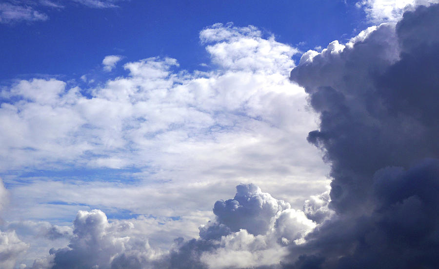 Dramatic Clouds Photograph by Mark Woollacott