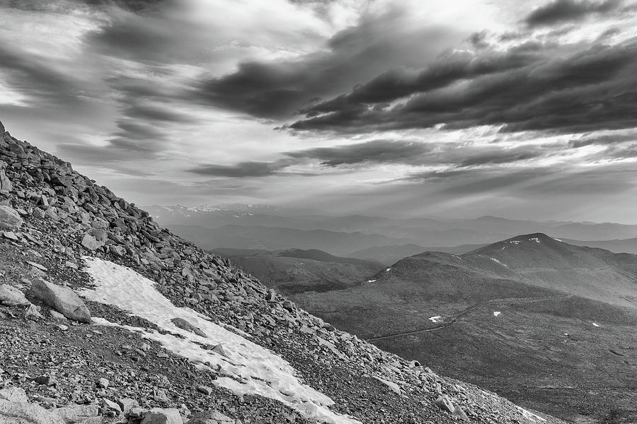 Dramatic Skies from Mount Evans Photograph by Tony Hake