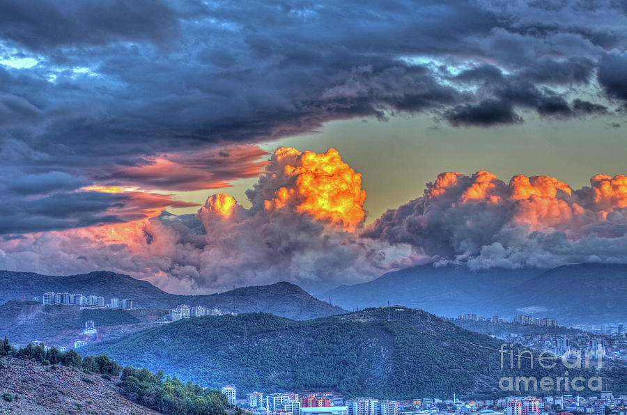 Dramatic Sky And Clouds Photograph By Dilsad Photography