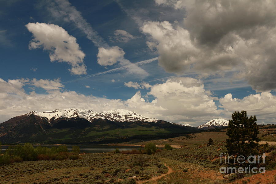 Dramatic Sky Over Twin Lakes  Photograph by Christiane Schulze Art And Photography