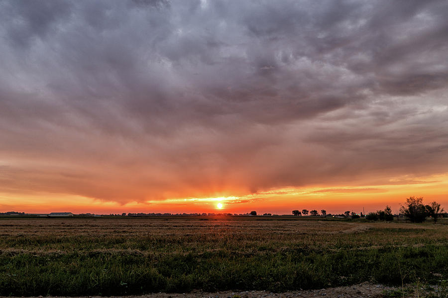 Dramatic Sunrise in Colorado Photograph by Tony Hake