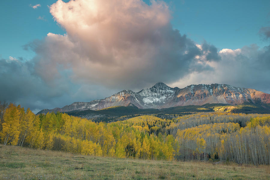 Dramatic Sunrise Over Wilson Peak Photograph by Bridget Calip - Fine ...