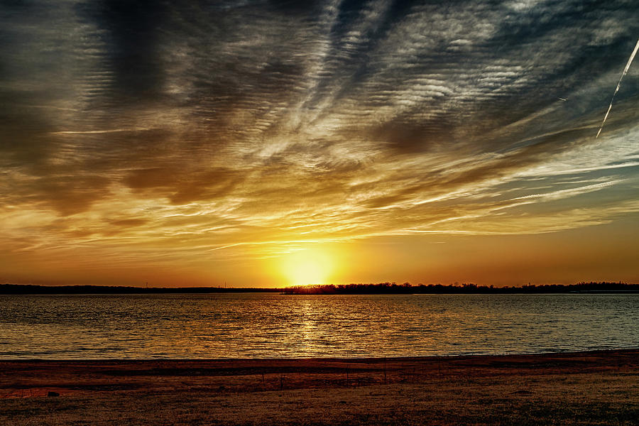 Dramatic Sunset Photograph by Doug Long