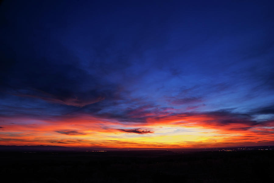 Dramatic Sunset in Boise Idaho Photograph by Vishwanath Bhat