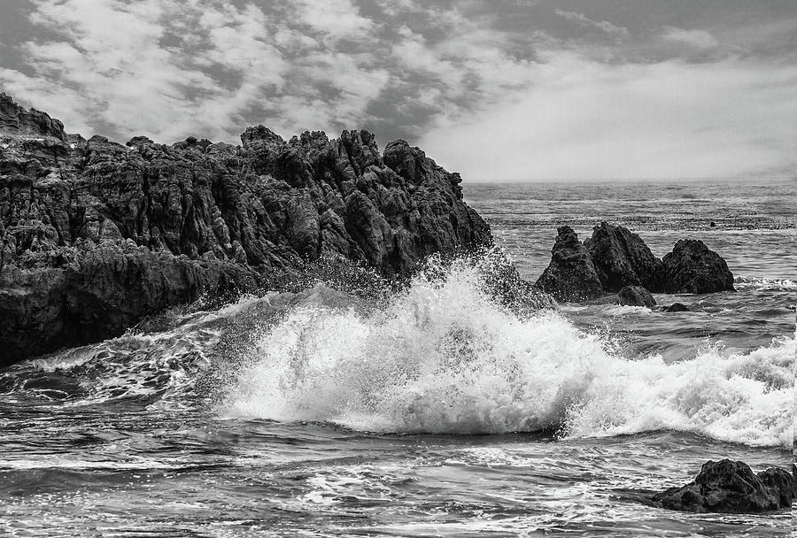 Dramatic Waves 2 Photograph by Robert Hebert