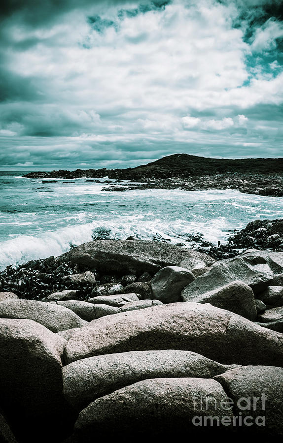 Dramatic Western Tasmania Beach Photograph by Jorgo Photography