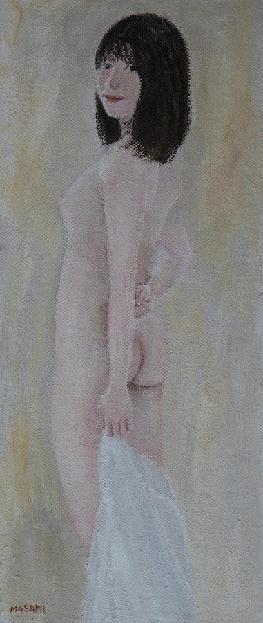 Draped nude Painting by Masami Iida