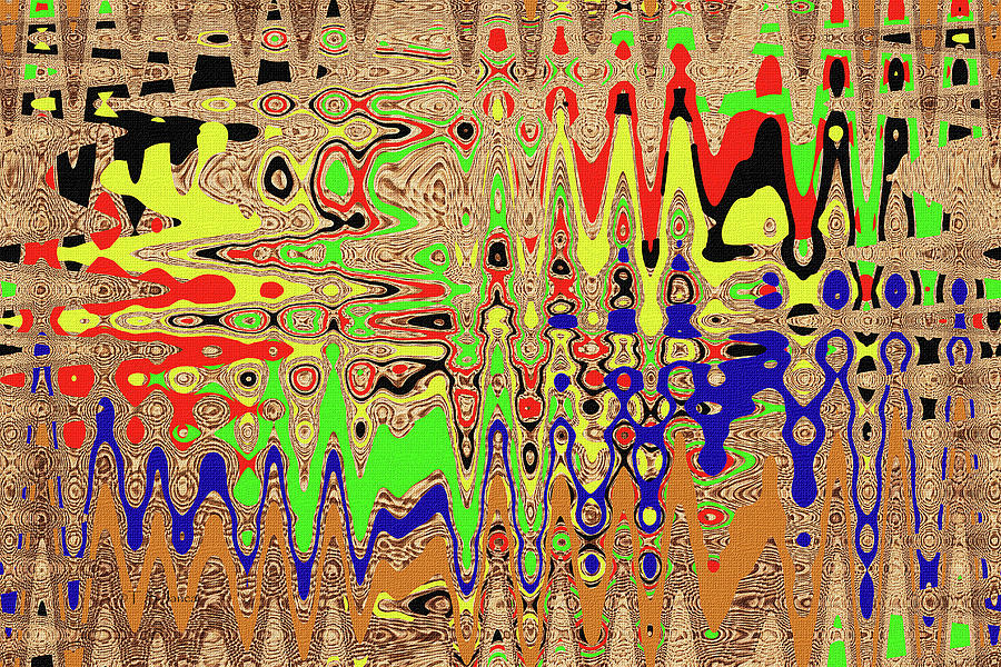 Drawing #1859 Abstract Digital Art by Tom Janca
