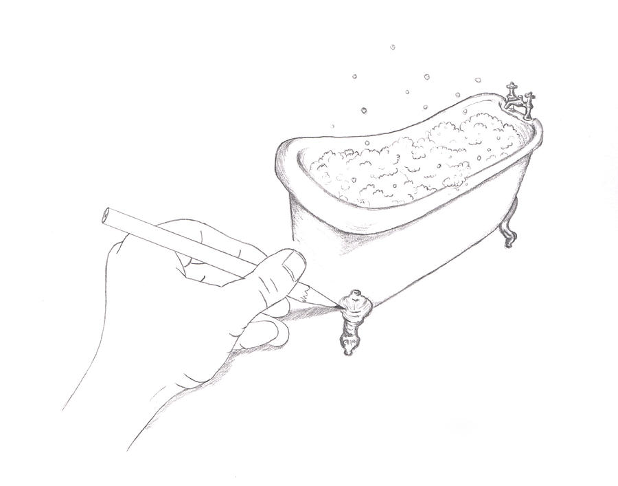 Drawing of Bathtub by Laura:)) - Drawize Gallery!