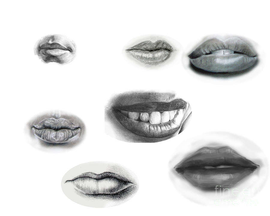How to Draw Lips 13 Steps with Pictures  wikiHow
