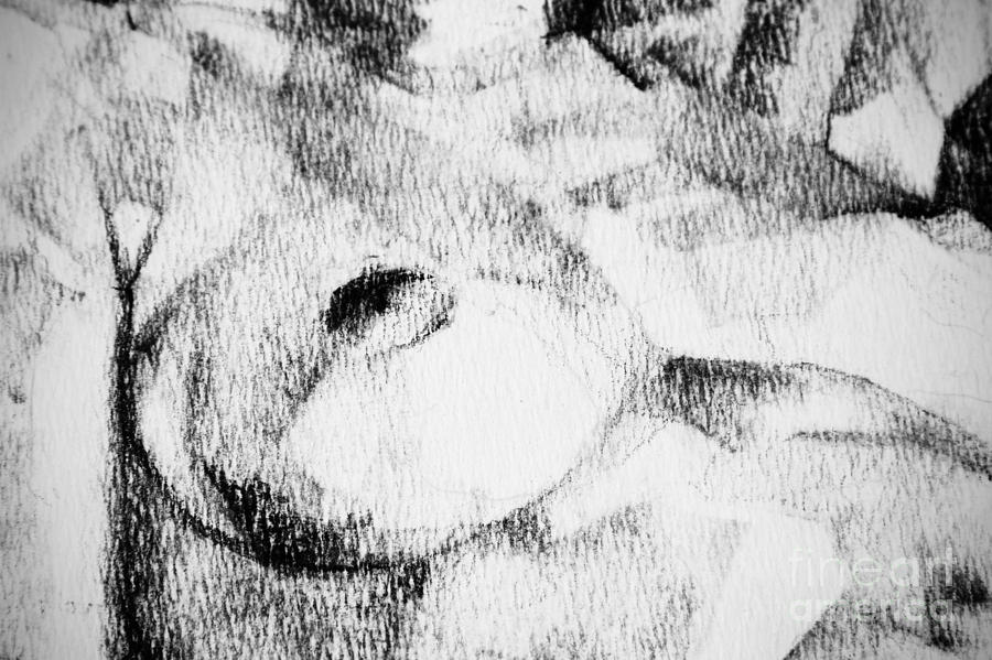 Drawing Women Breast Close Up Drawing by Dimitar Hristov
