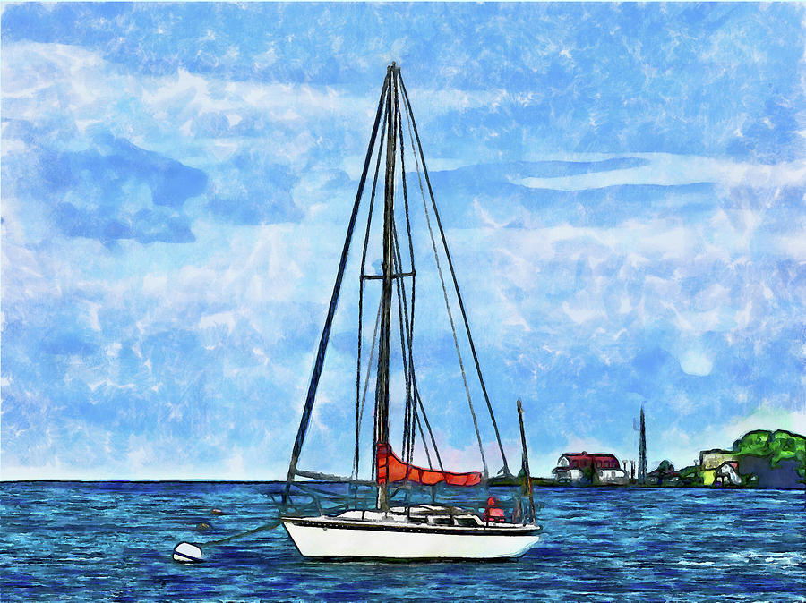 Dream Boat Digital Art by Leslie Montgomery