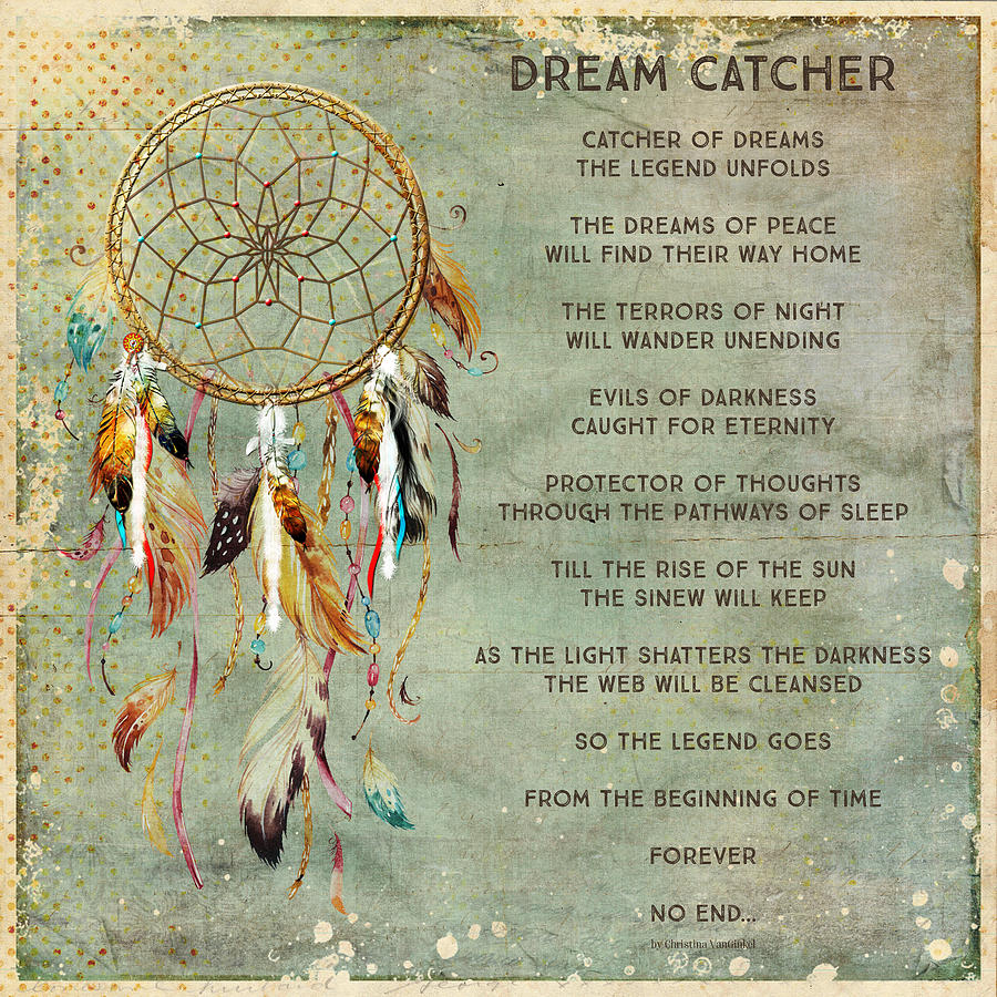 Dream Catcher Digital Art by Christina VanGinkel - Fine Art America