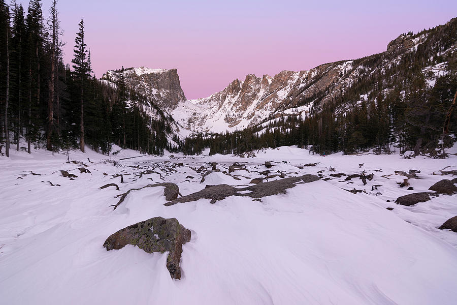 Dream Lake - Pre Dawn Photograph by Aaron Spong