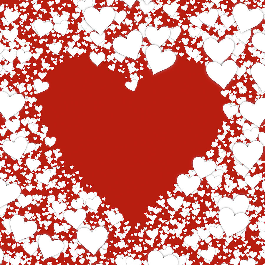 Red Love Digital Art - Dream Lover Heart by Georgiana Romanovna
