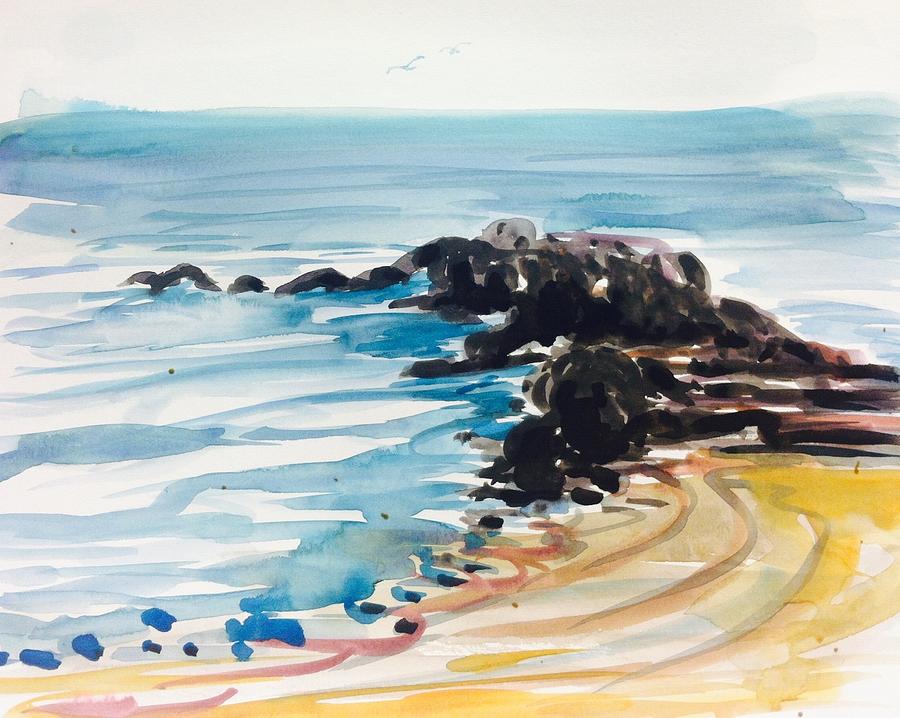 Dream ocean Painting by Hae Kim