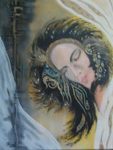 Dream Painting - Dream by Olga Dmytrenko Dream Painting - Dream by Olga Dmytrenko