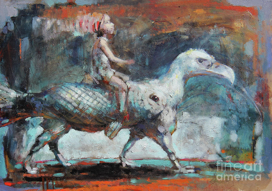 Dream Rider II Painting