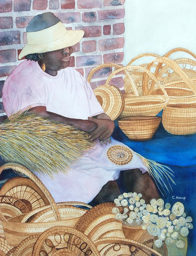 Charleston Painting - Dream Weaver by Carolyn Koup