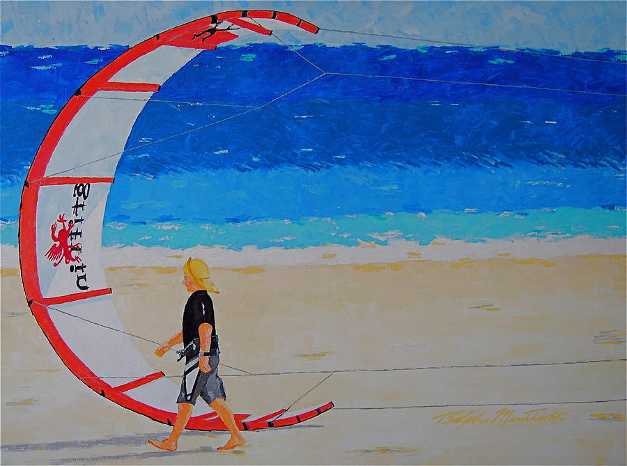Dreamer Disease VI Water And Wind Painting by Art Mantia