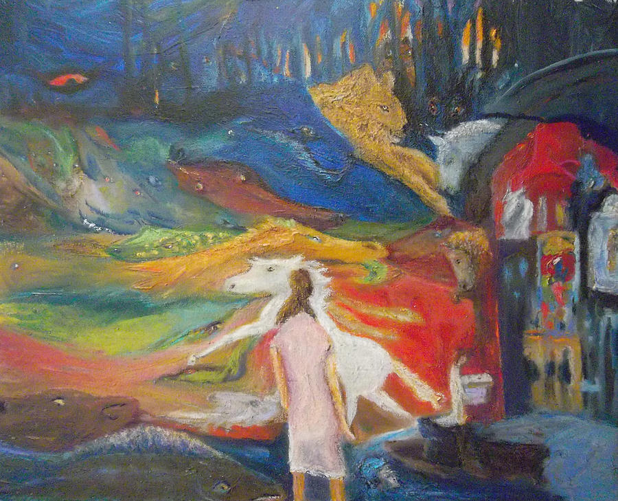 Dreamer Painting by Susan Esbensen