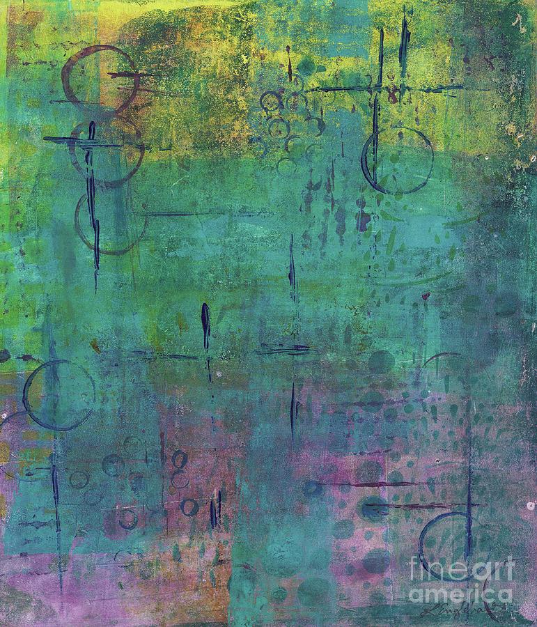 Abstract Painting - Dreaming 2 by Laurel Englehardt