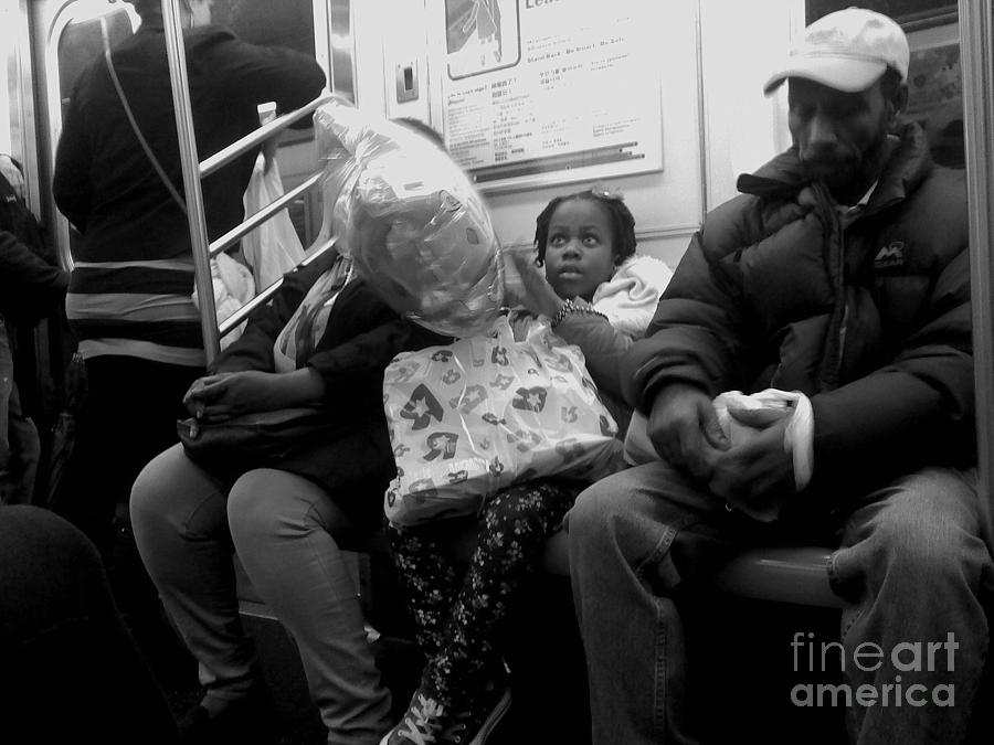 Dreaming Big Dreams - Subways of New York Photograph by Miriam Danar