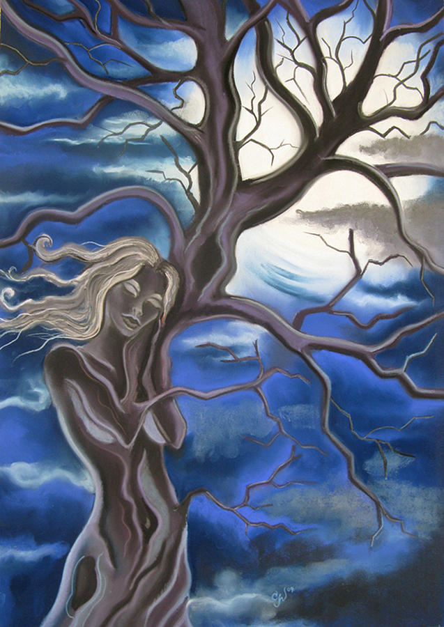 Tree Pastel - Dreaming by Candice Wright