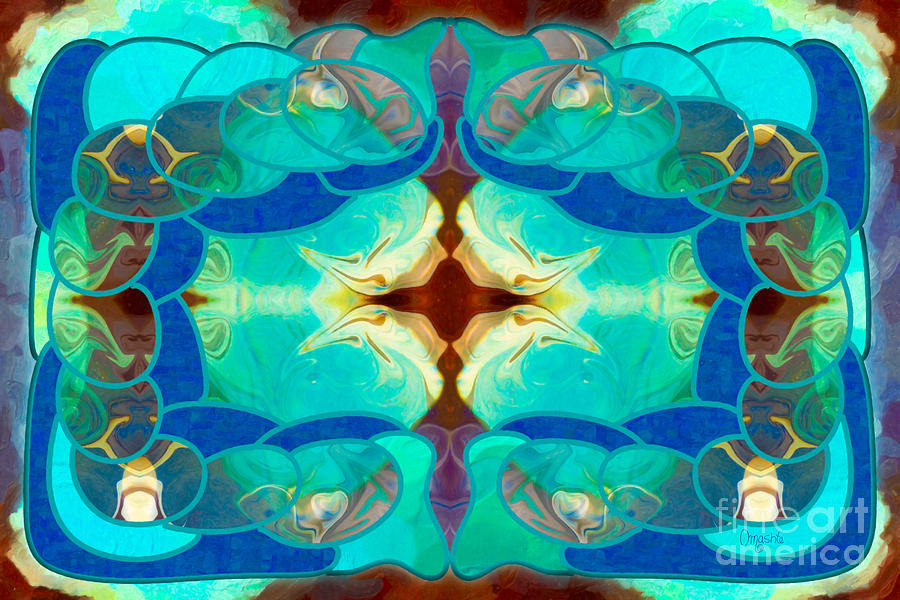 Dreaming Desires Abstract Digital Magic by Omashte Digital Art by Omaste Witkowski