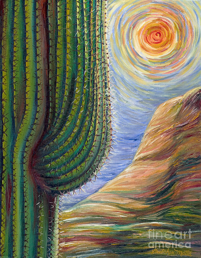 Landscape Painting - Dreaming in Color by Gretchen Matta Landscape Painting - Dreaming in Color by Gretchen Matta